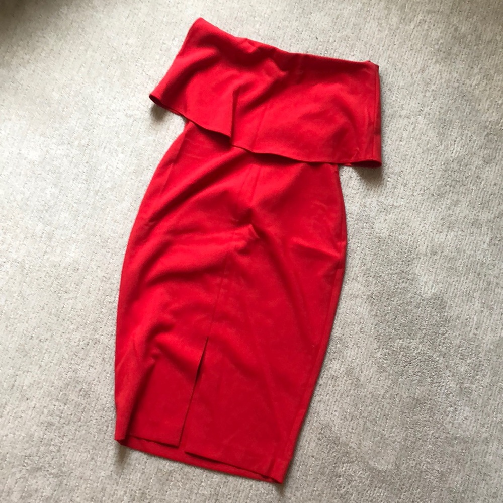 Red dress | LIKELY from REVOLVE - Picture 3 of 3